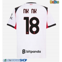Maglie da calcio AC Milan Christopher Nkunku #18 Seconda Maglia 2025-26 Manica Corta